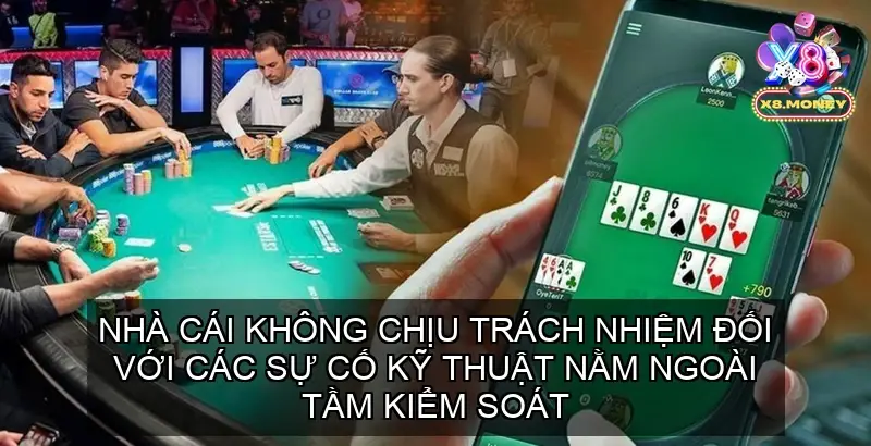 Các Trường Hợp Miễn Trừ Trách Nhiệm Thường Gặp Tại X8 4 Cổng game X8 không chịu trách nhiệm đối với bất kỳ tổn thất nào phát sinh từ việc người chơi