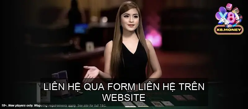 Liên Hệ X8 - Các Phương Thức Liên Hệ Chi Tiết Cho Hội Viên 4 Liên Hệ X8 Qua Form Trên Website