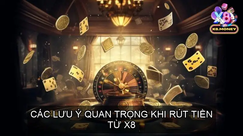 Rút Tiền X8: Hướng Dẫn Nhận Tiền Chi Tiết Khi Thắng Cược 4 Các Lưu Ý Quan Trọng Khi Rút Tiền X8