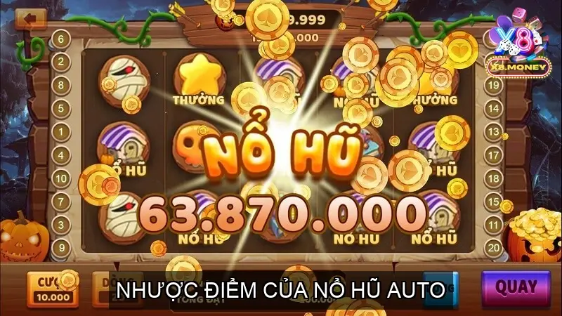 Nổ hũ auto là gì? Khám phá cách chơi và tips thắng lớn 3 Nhược Điểm Của Nổ Hũ Auto