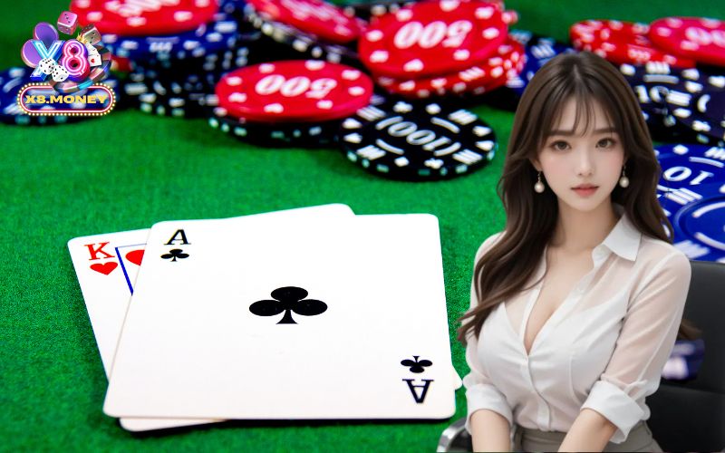 Blackjack X8 cho người mới 1 Luôn quan sát lá bài dealer để quyết định